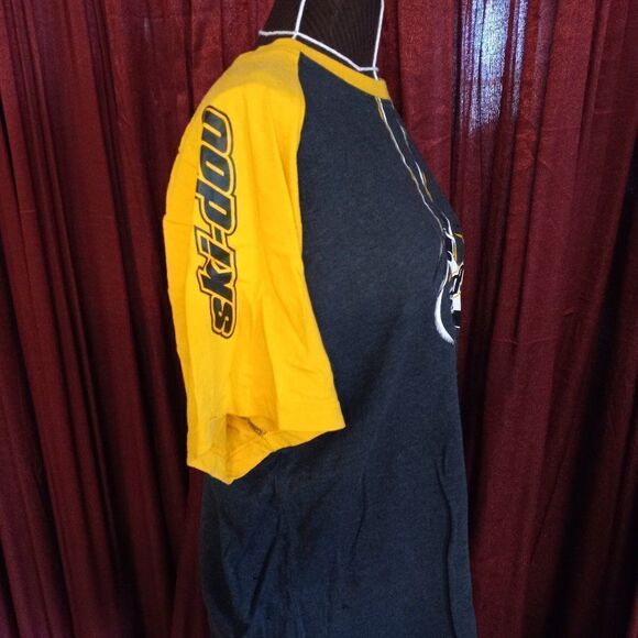 Snowmobile Ski-doo Mens TG/XL Short Sleeve Gray/Yellow T-shirt Snow Sports - Picture 4 of 9